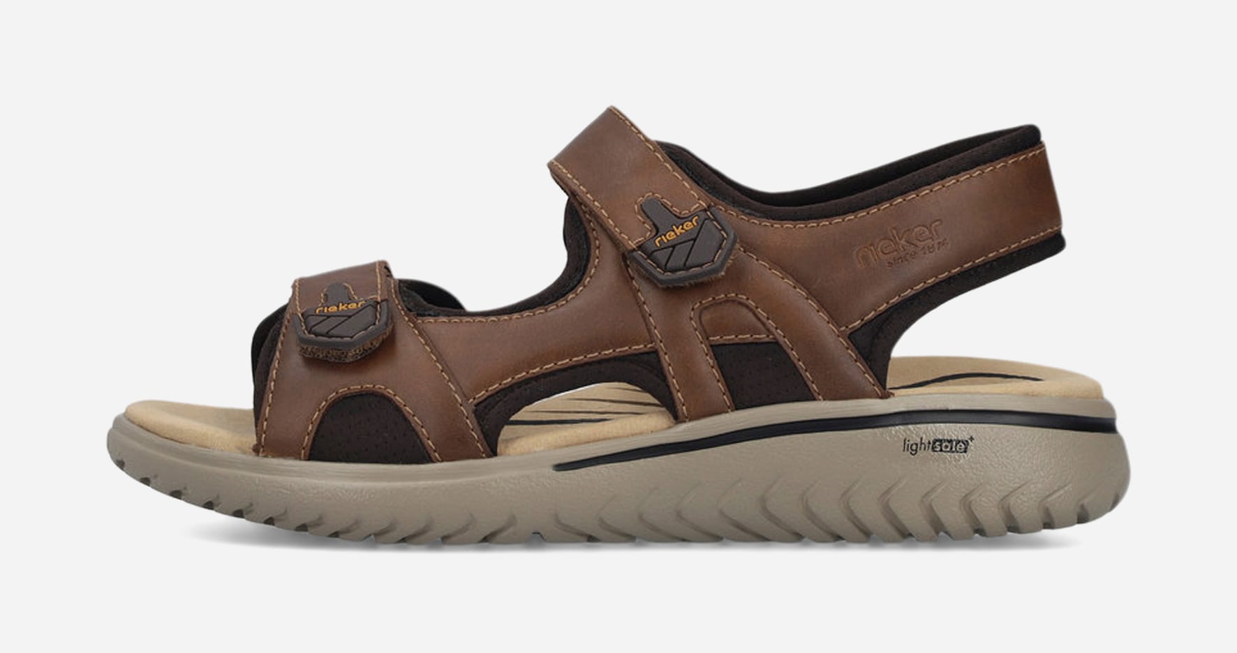 RIEKER, Sandal Brun