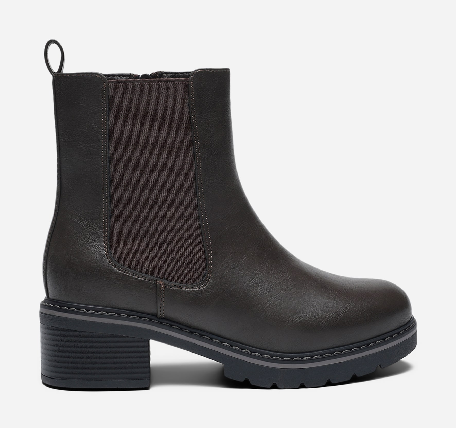 SO ALL, Varmforet boots Brun