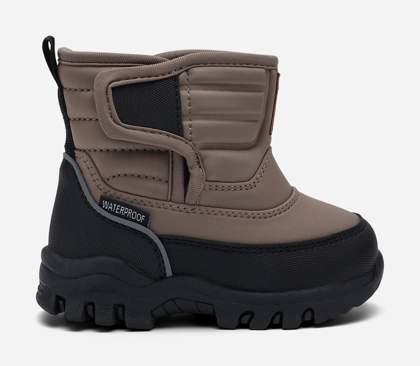 LINEAR, Varmforet boots, waterproof Brun