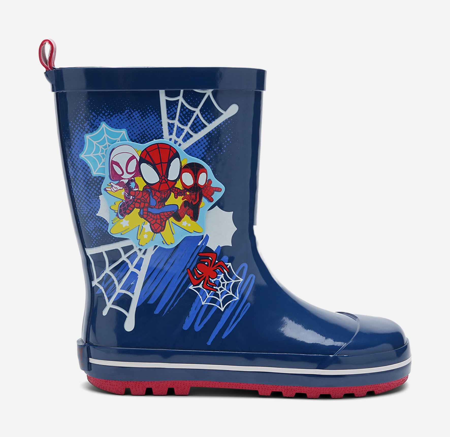 SPIDEY, Gummistøvler Blå