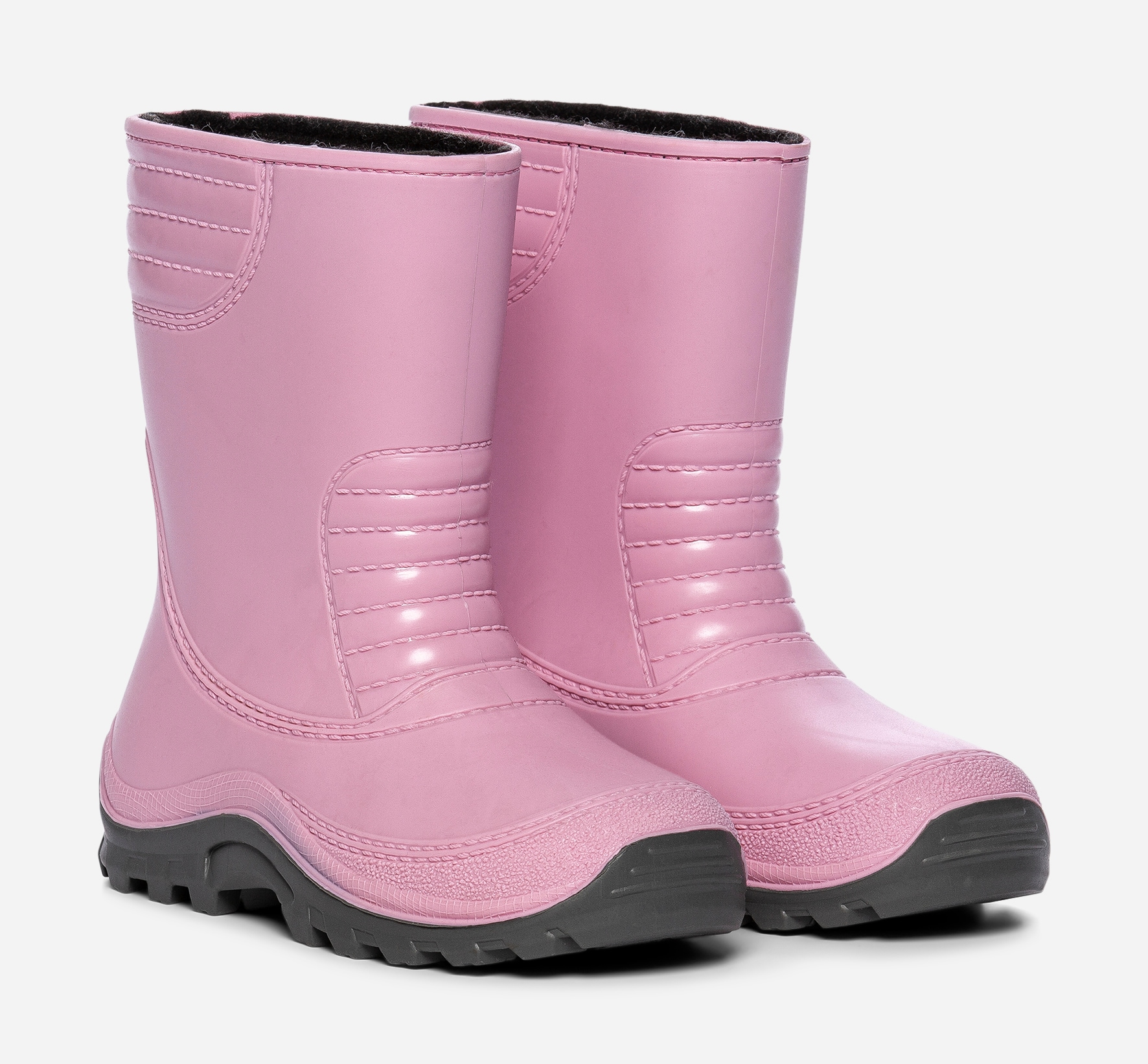 LEJON, Varmforet gummistøvel Rosa