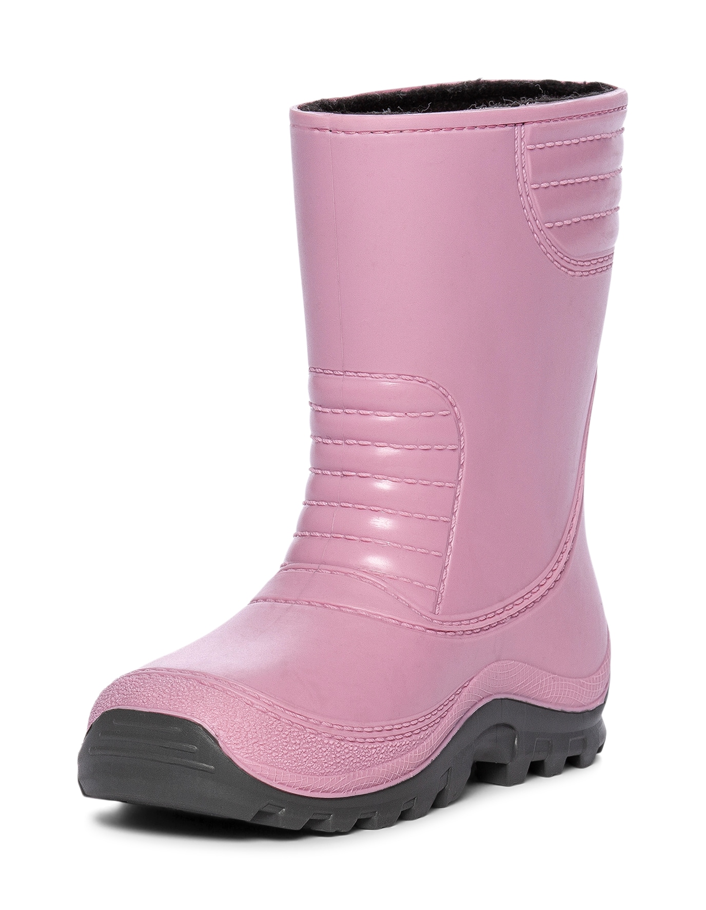 LEJON, Varmforet gummistøvel Rosa