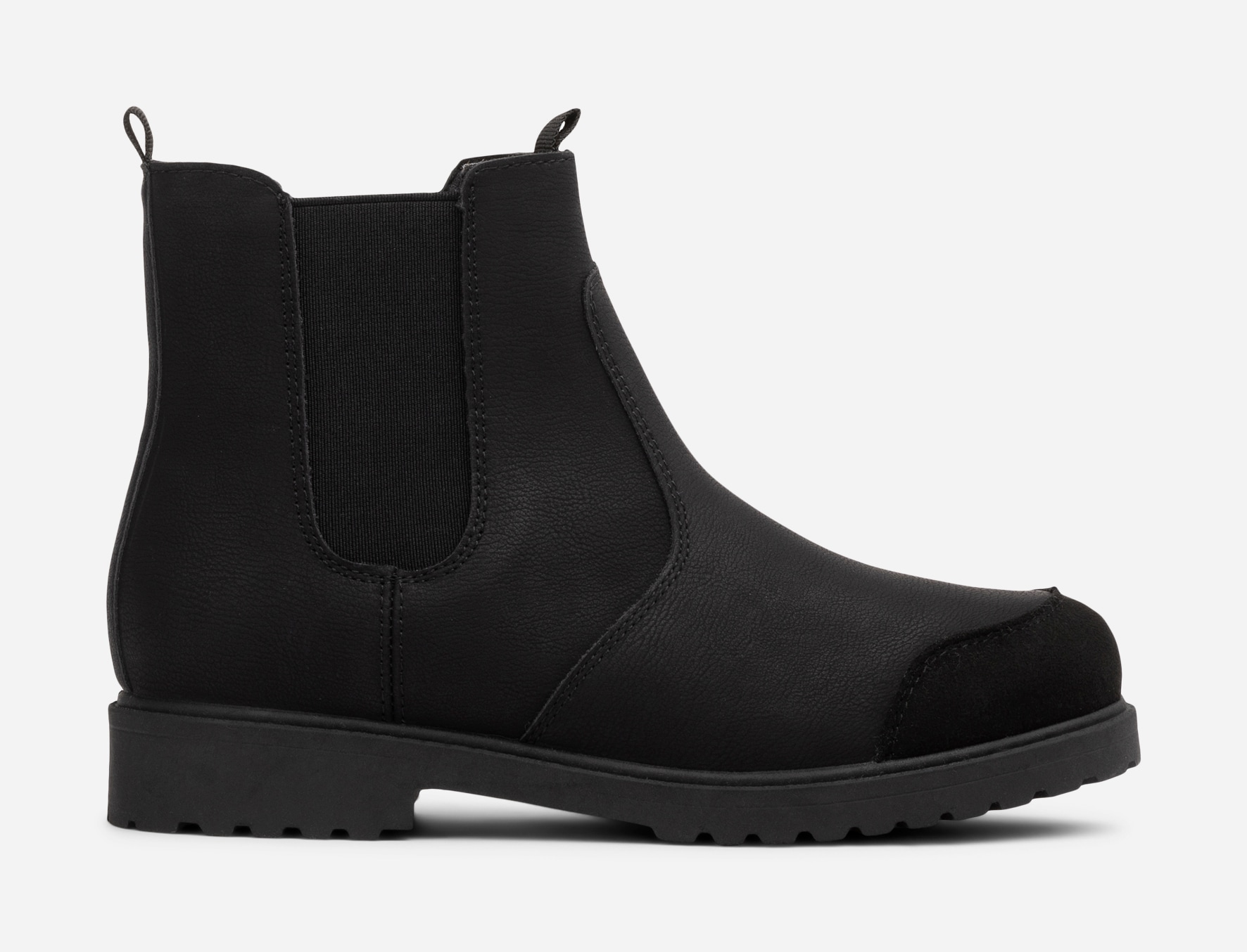 LEJON, Varmforet chelseaboots Sort