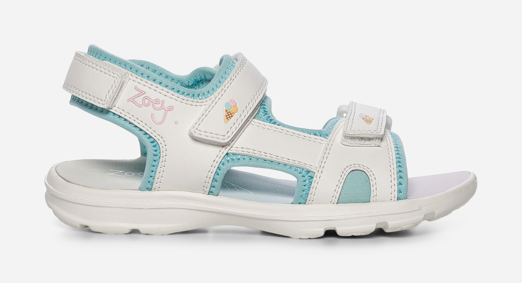 ZOEY, Sandal Hvit
