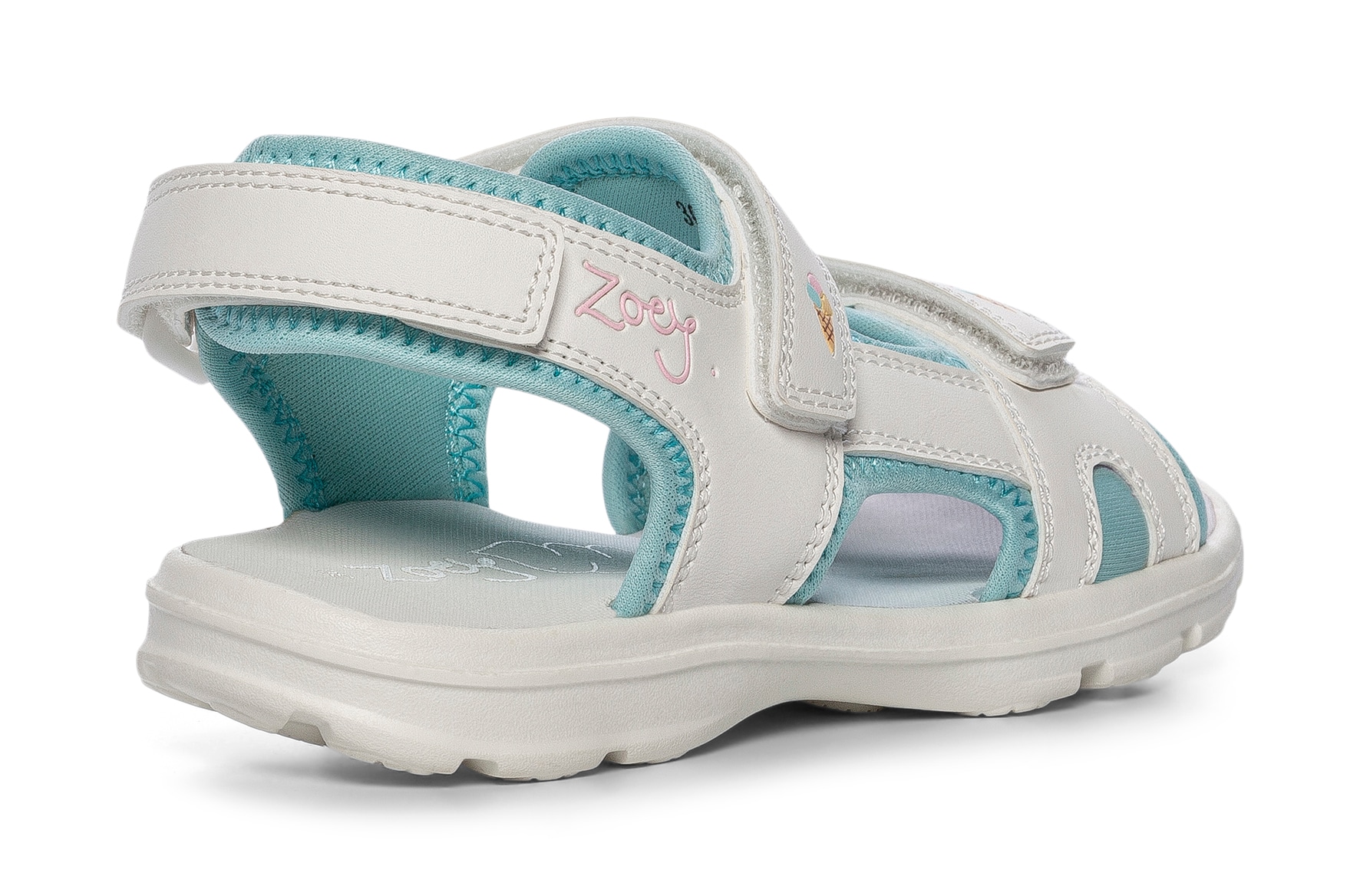 ZOEY, Sandal Hvit