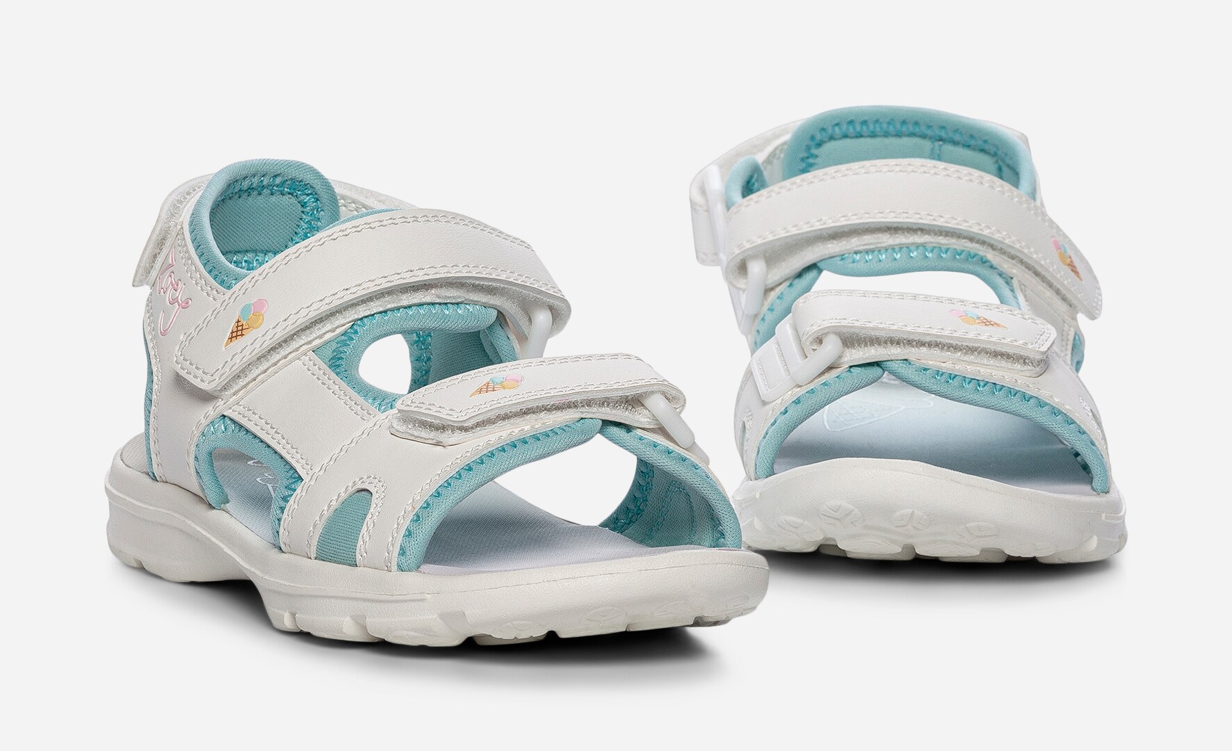 ZOEY, Sandal Hvit