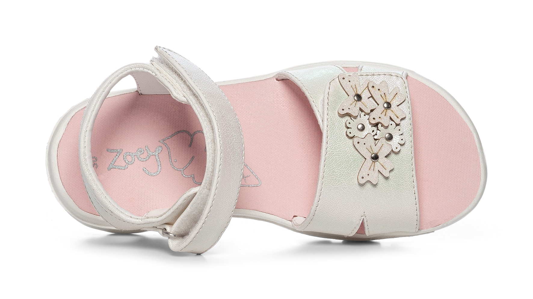 ZOEY, Sandal Hvit
