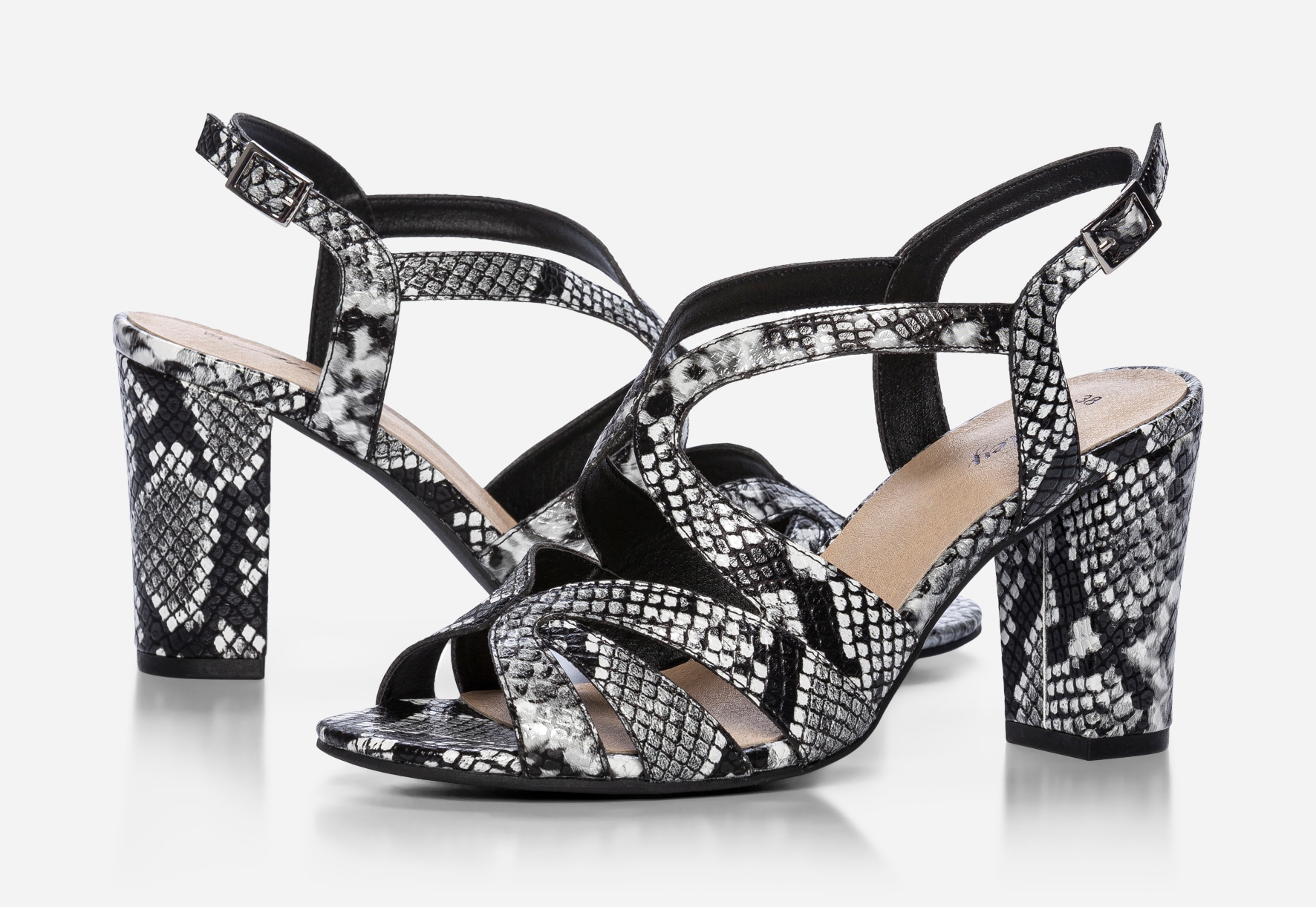 ALLEY, Sandaletter Flerfarget