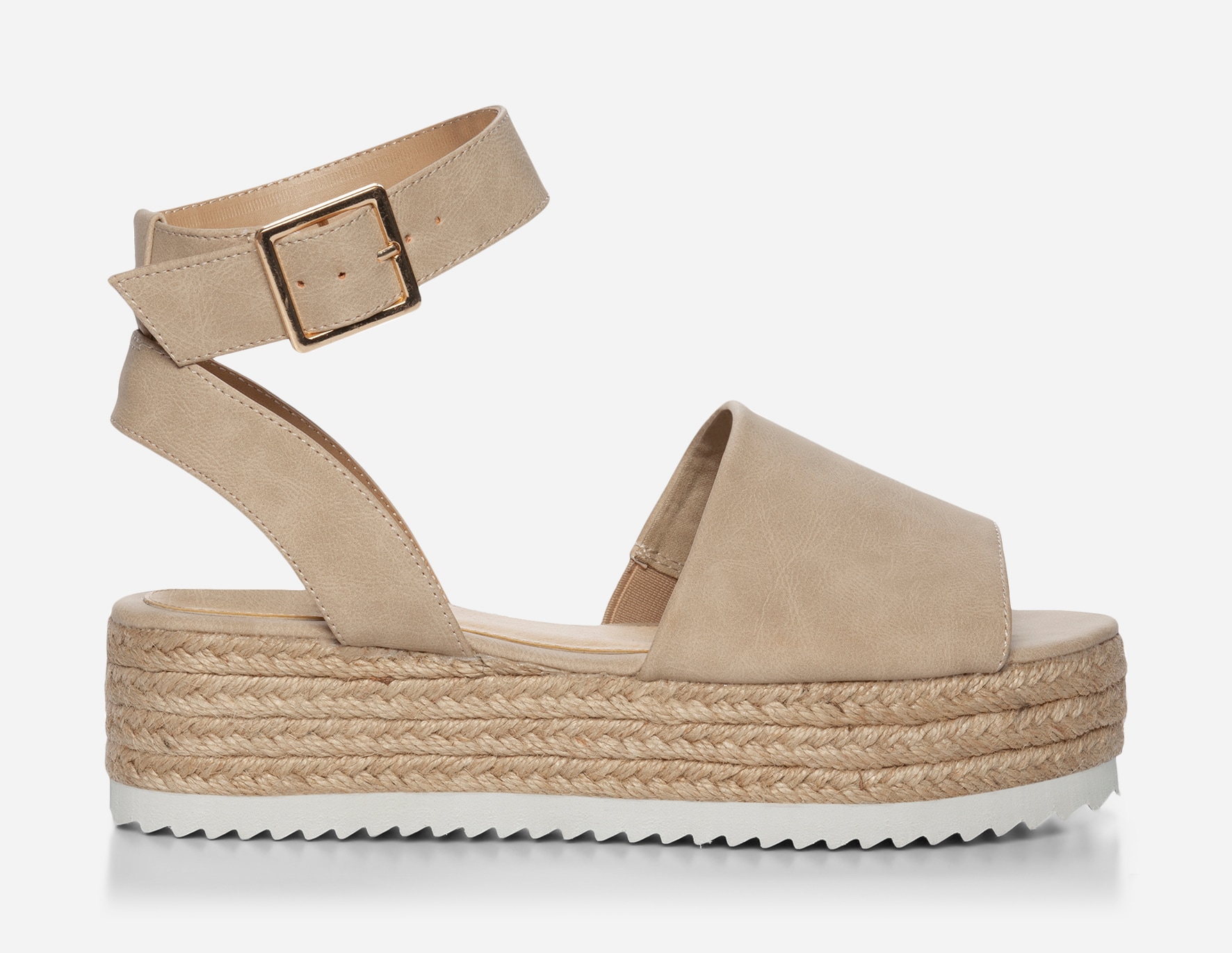 VOX, Sandalett med platåsåle Beige