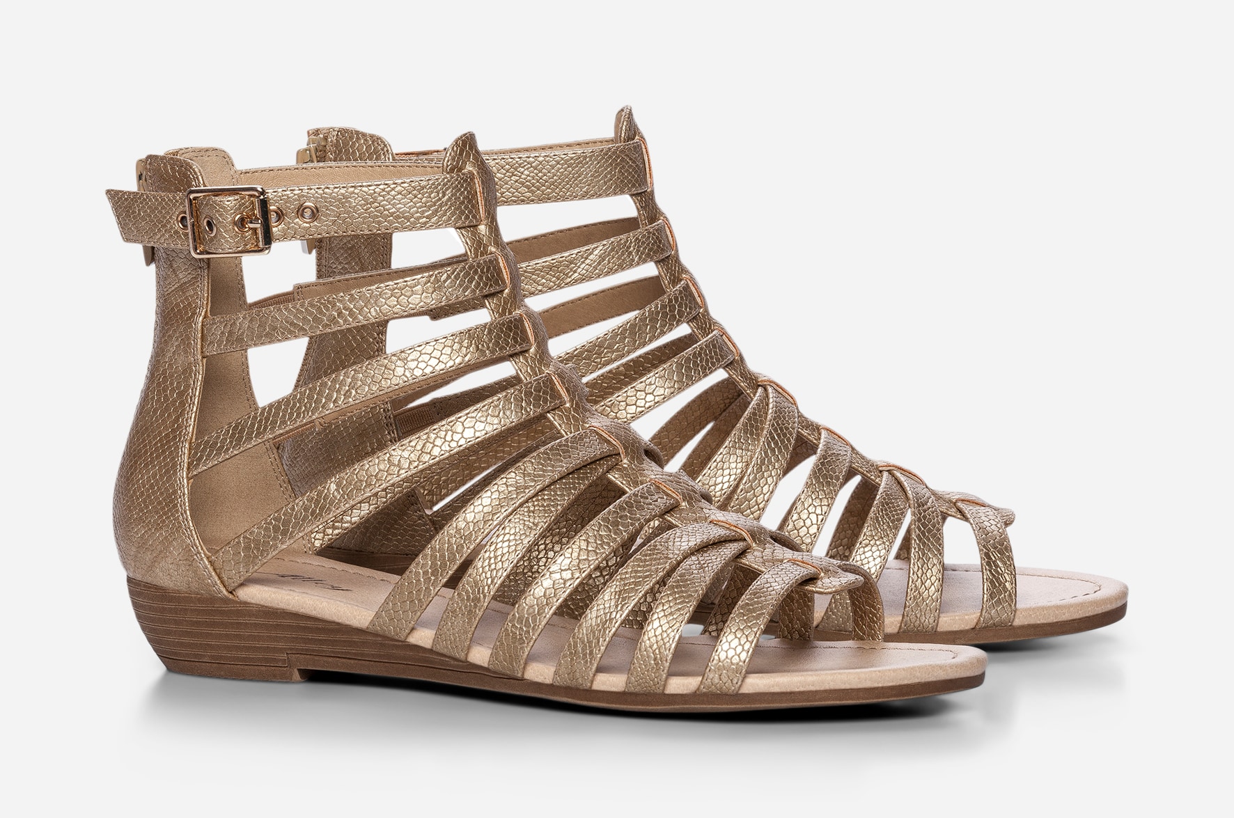 ALLEY, Sandaler Metall