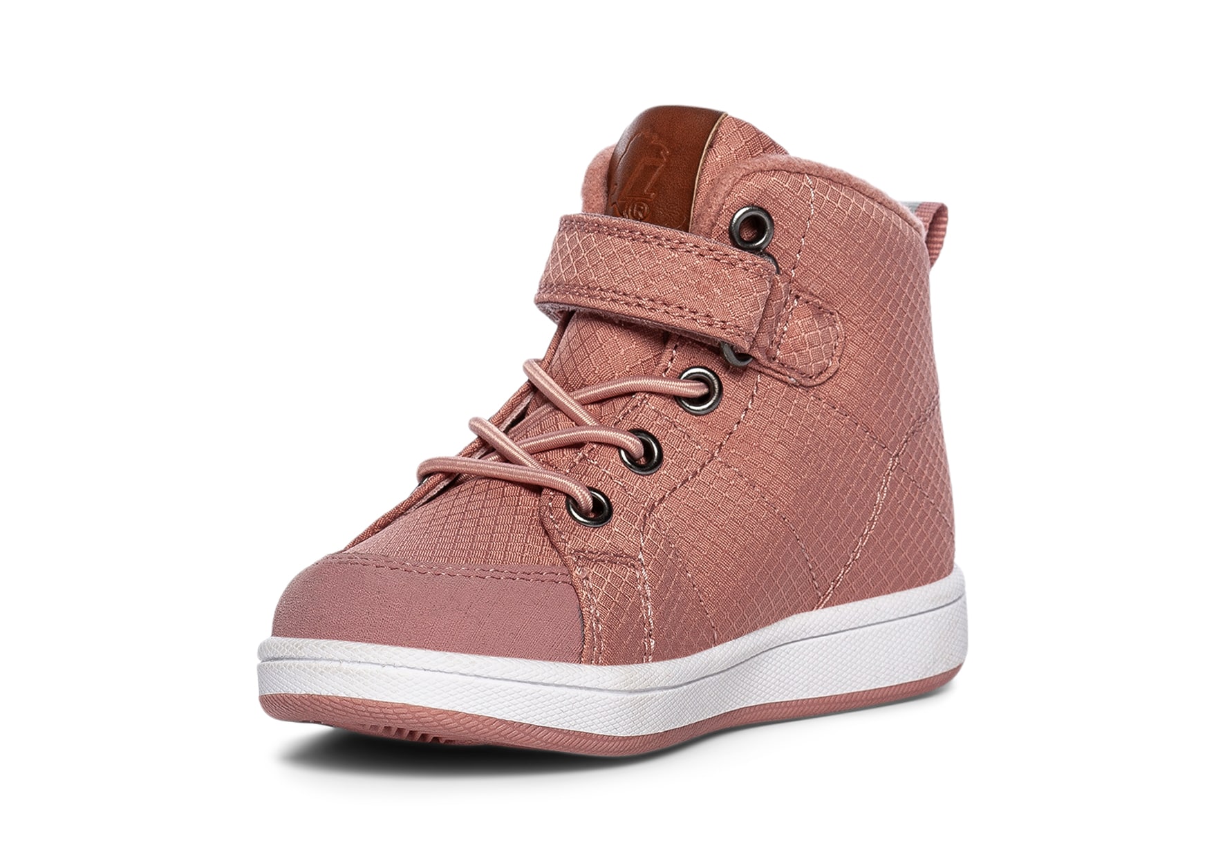 LEJON, Fleeceforet høy sneakers waterproof Rosa