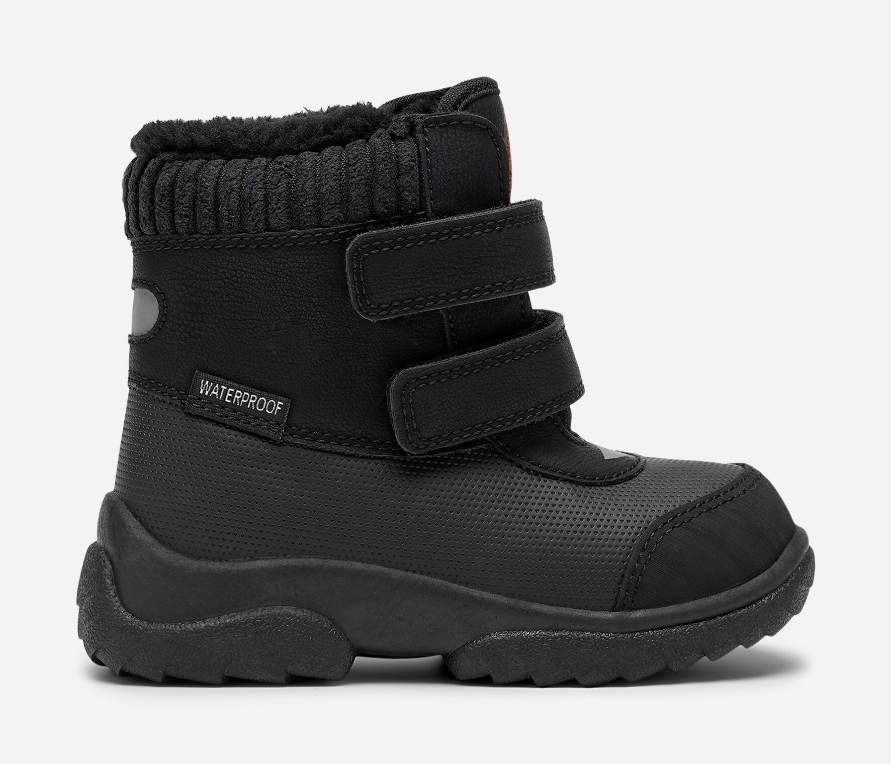 Mino, Varmforet skolett waterproof Sort
