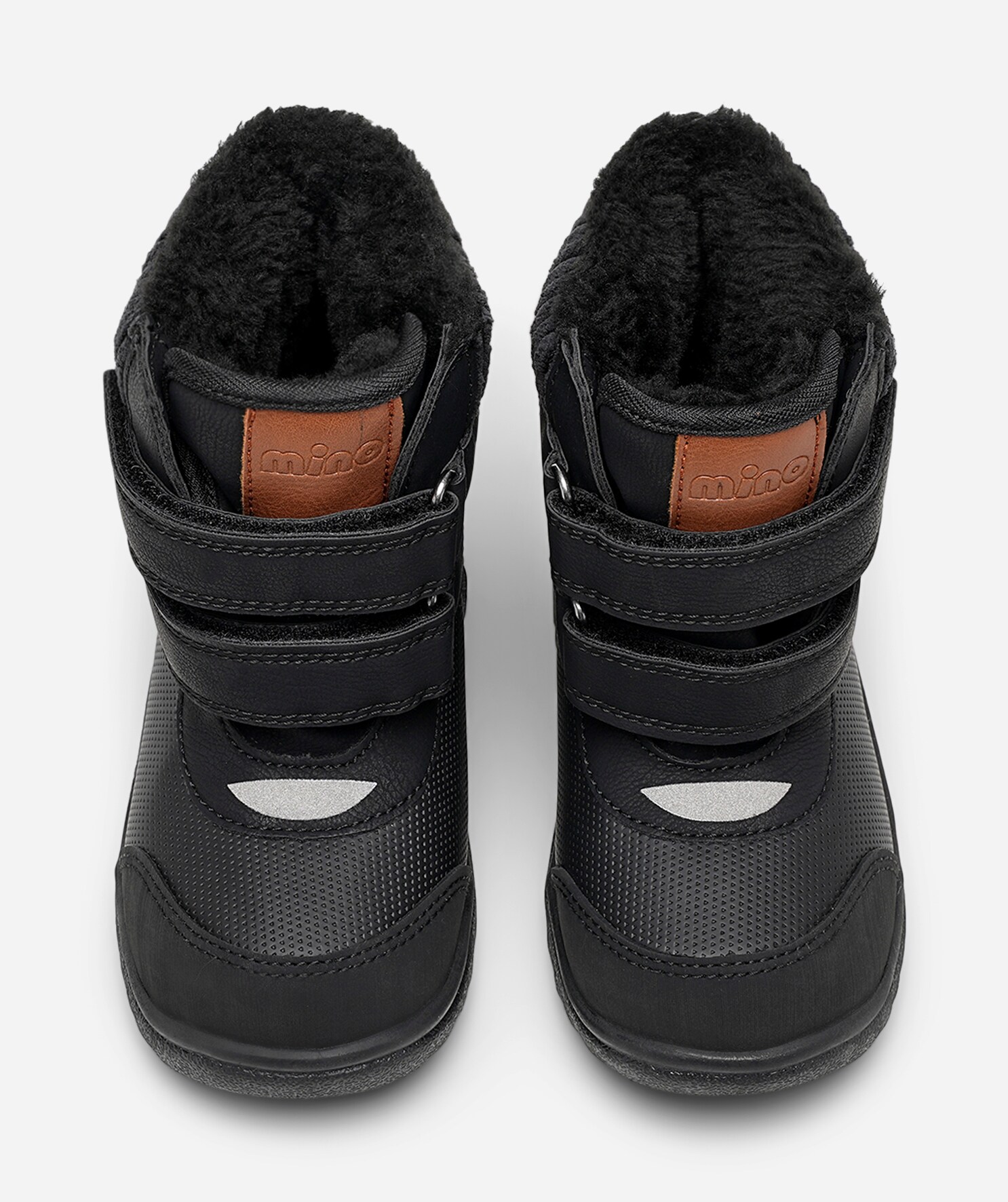 Mino, Varmforet skolett waterproof Sort