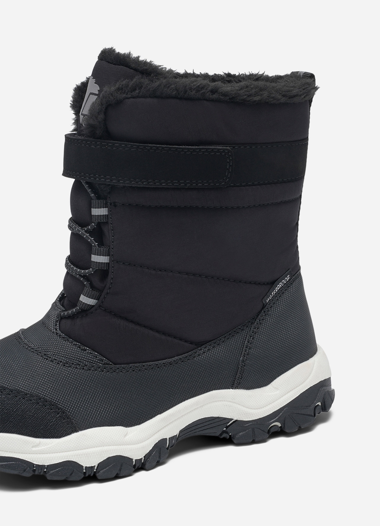 LEJON, Varmforet skolett waterproof Sort