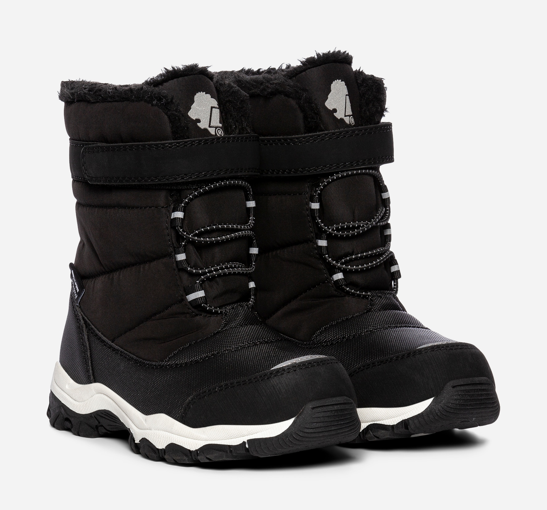 LEJON, Varmforet skolett waterproof Sort
