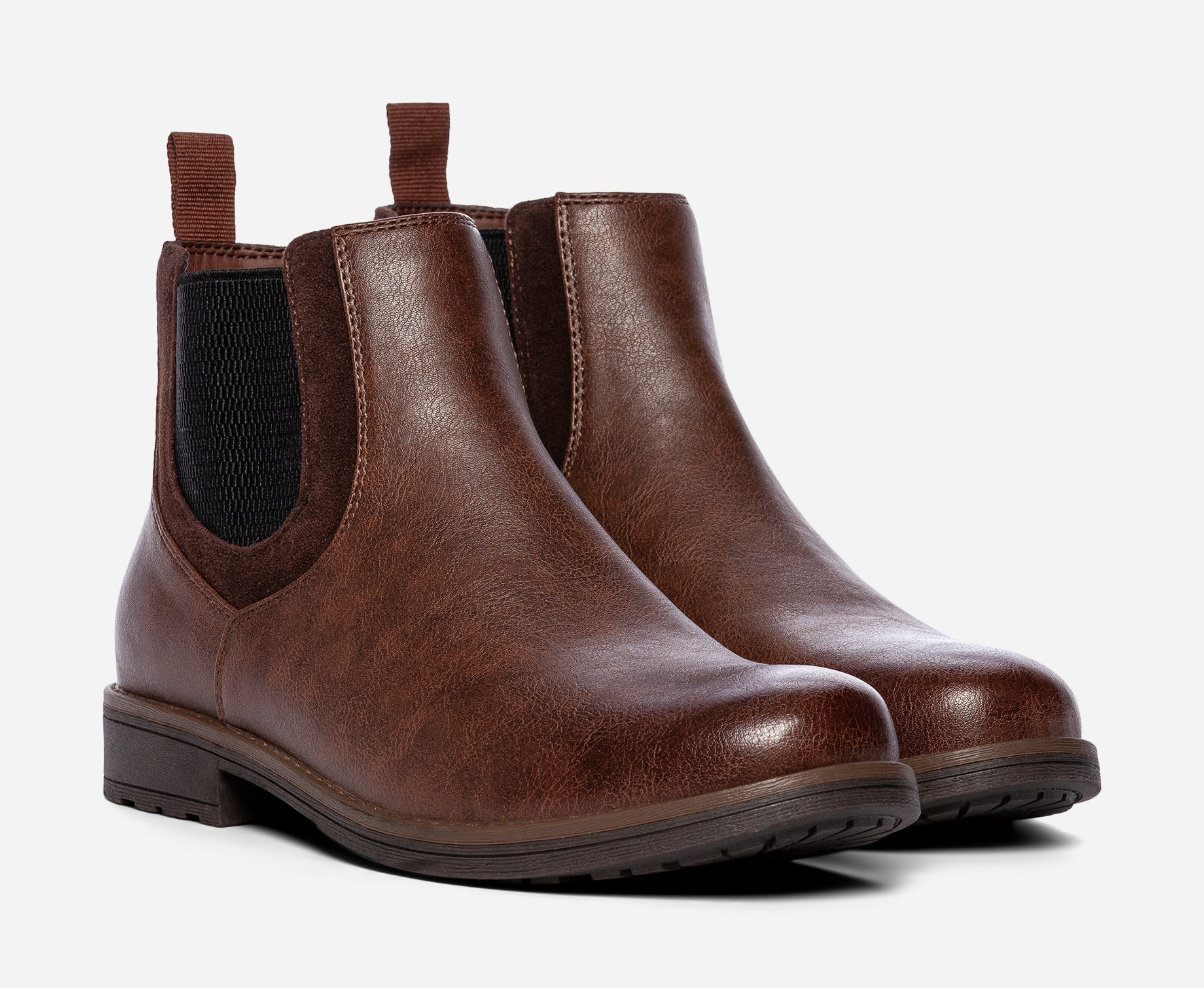 STEPSIDE, Varmforede boots Brun