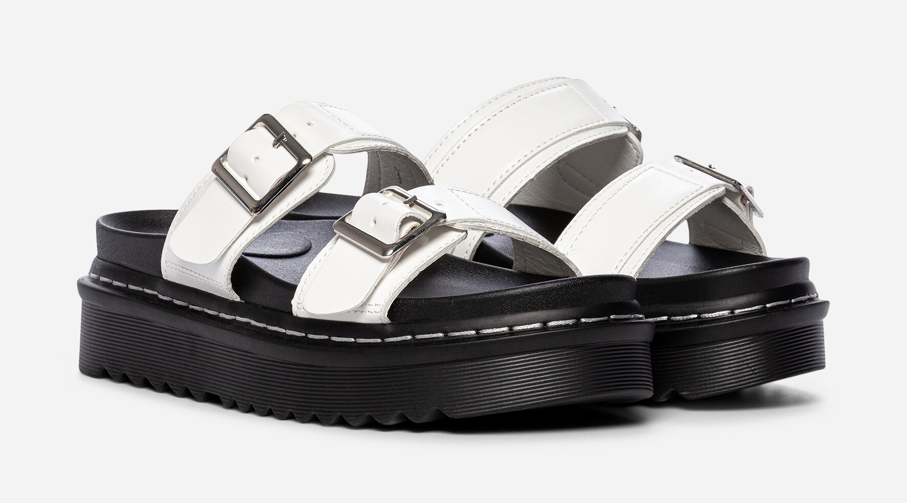 CLAUDIA GHIZZANI, Sandaler Hvit