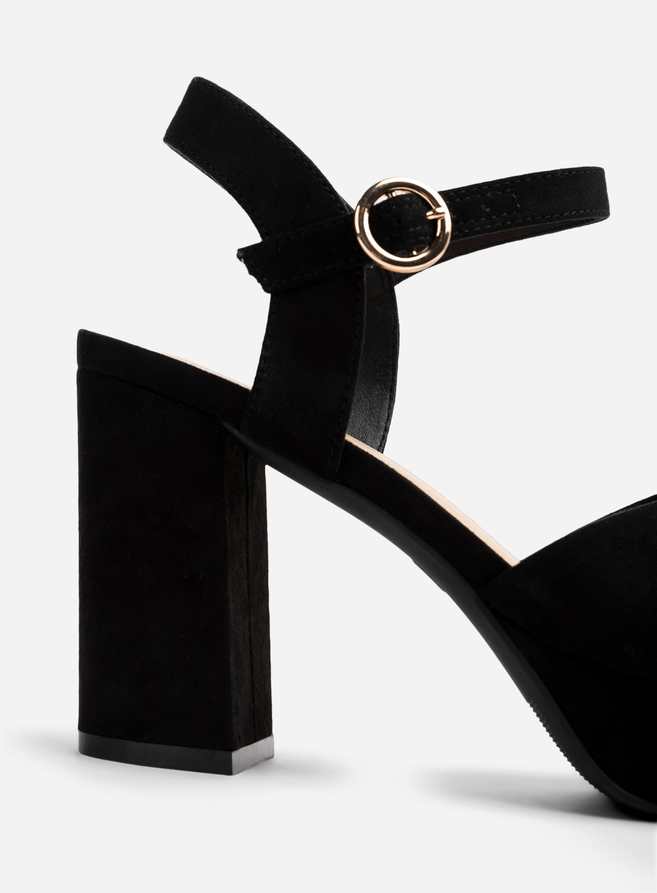 VOX, Sandalett med platåsåle Sort