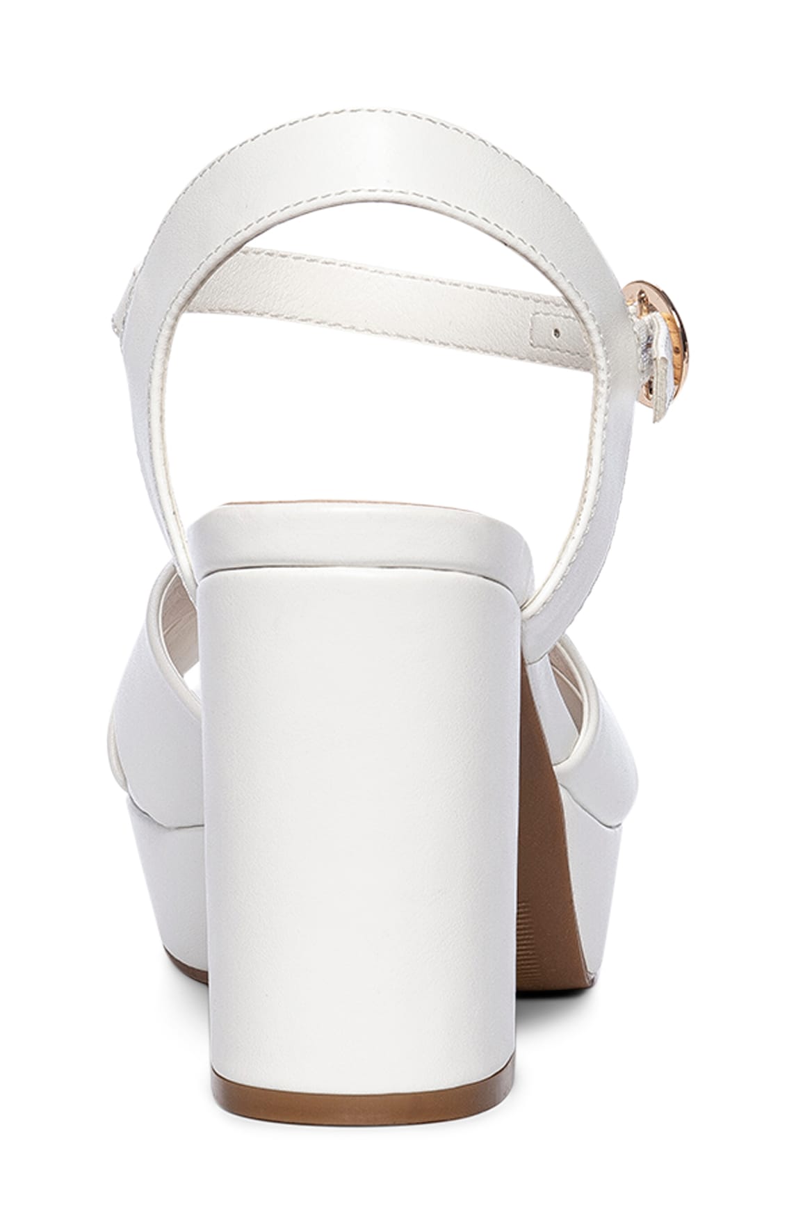 VOX, Sandalett med platåsåle Hvit