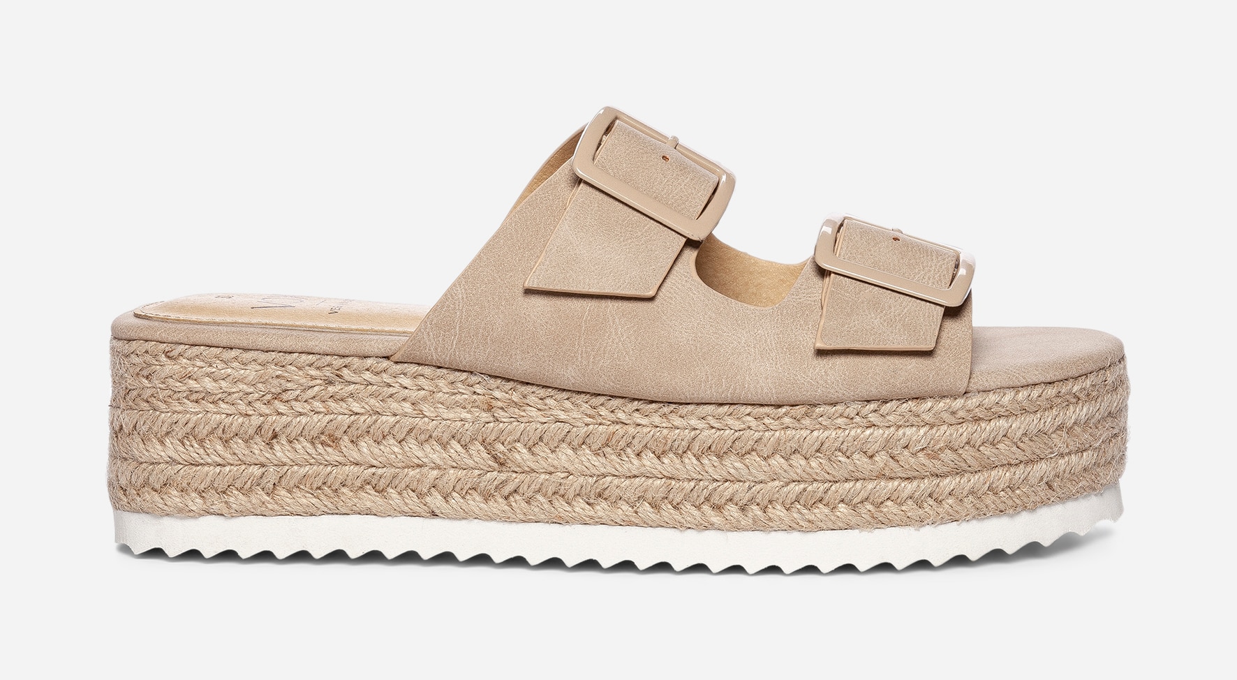 VOX, Sandal med platåsåle Beige