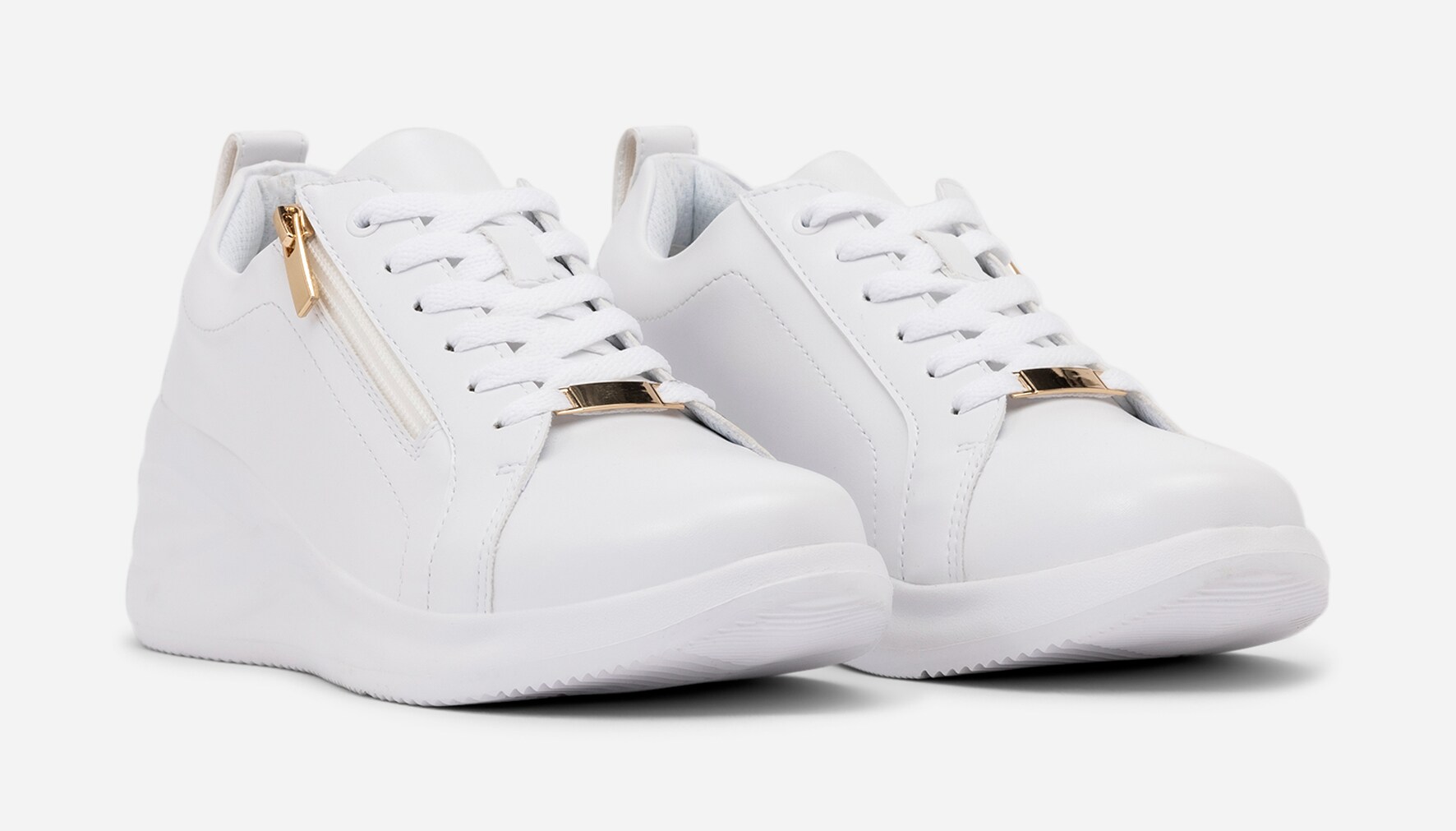 ALLEY COMFORT, Sneakers Hvit