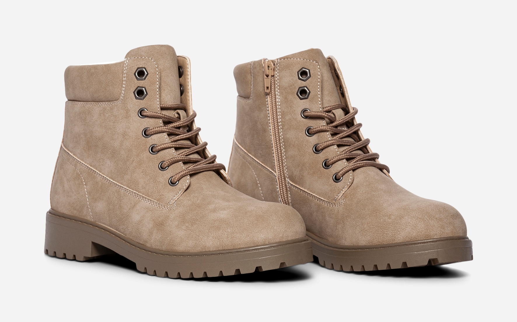 LEJON, Varmforet skolett Beige