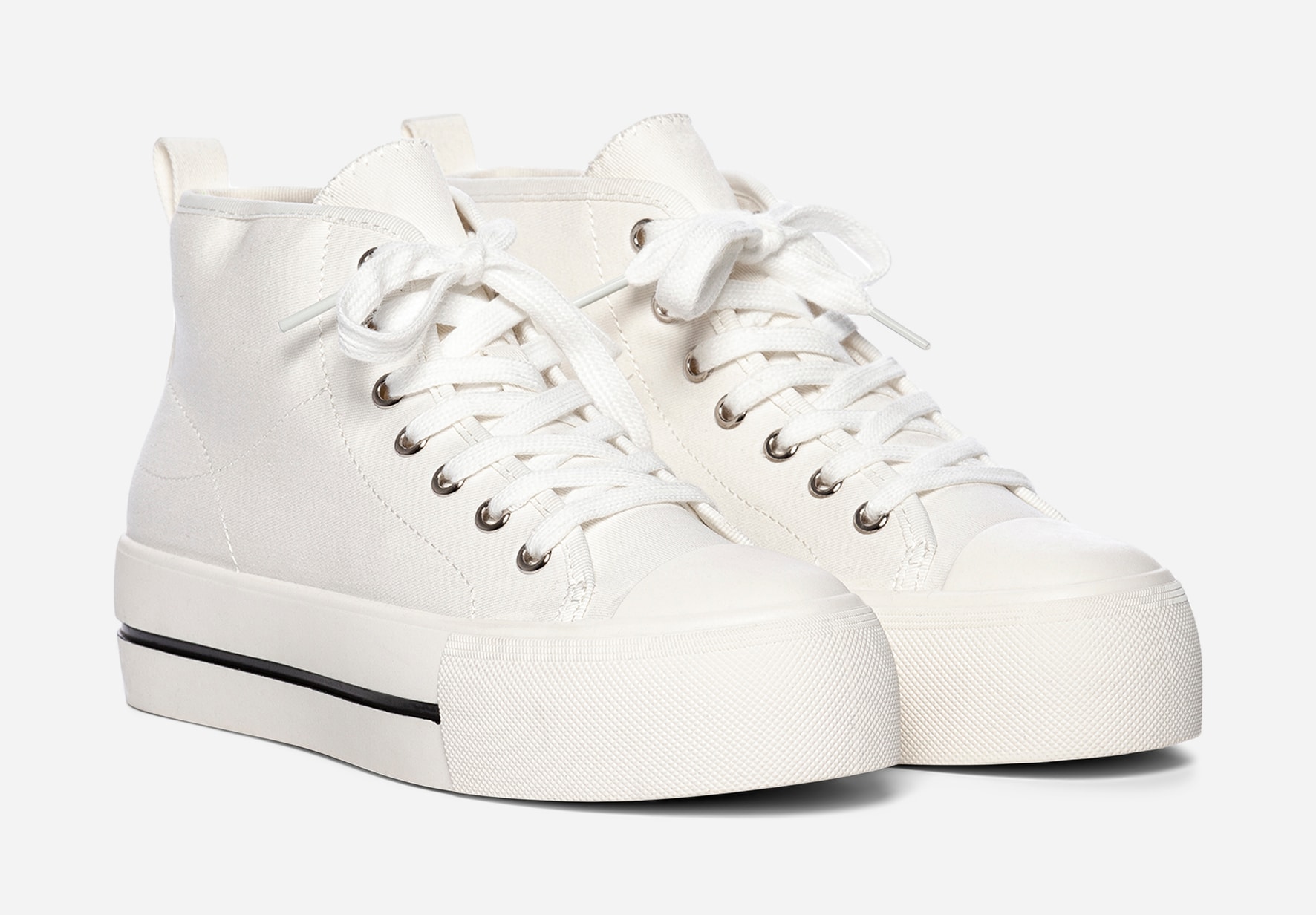 LEJON, Høye sneakers Hvit