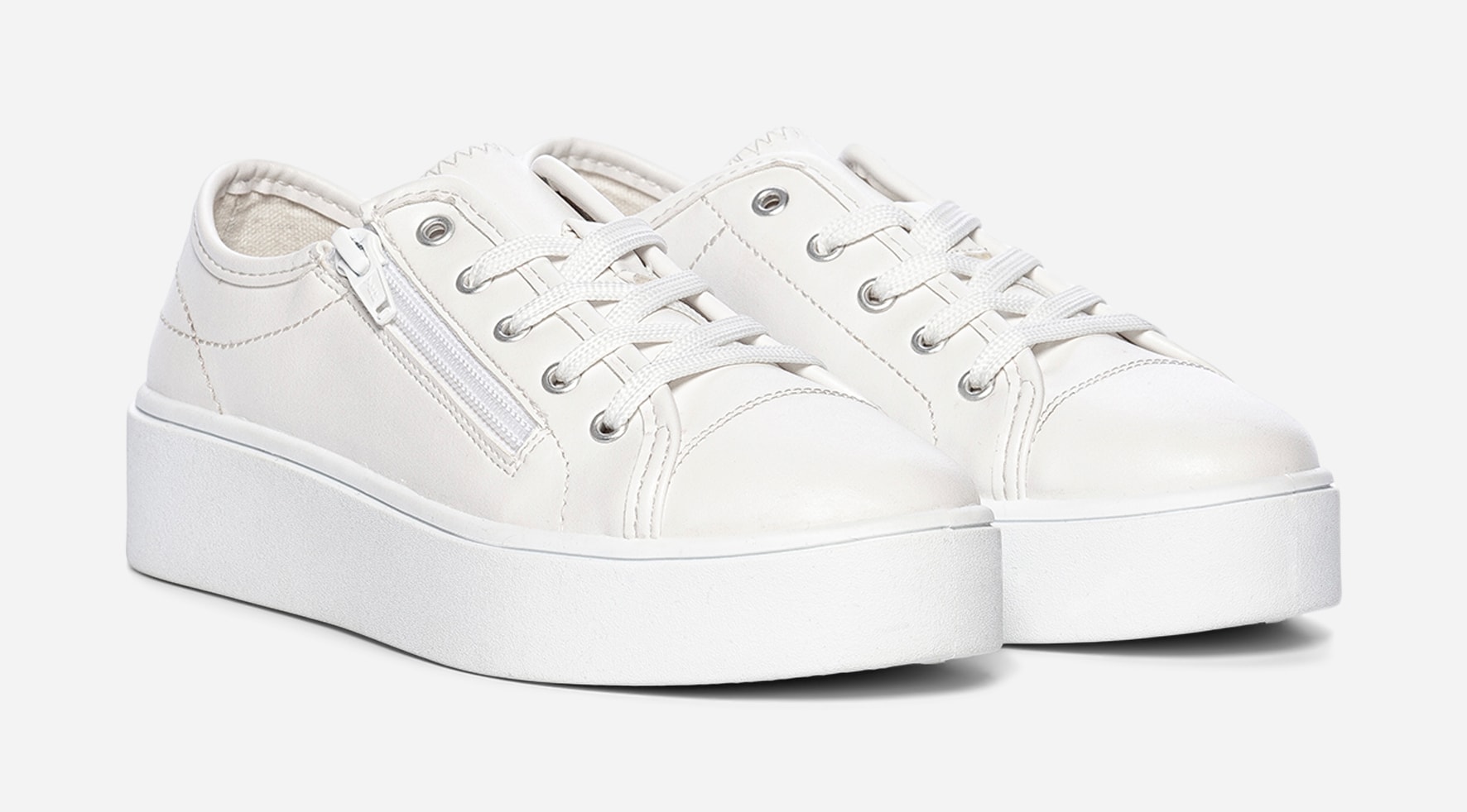 ZOEY, Sneakers Hvit