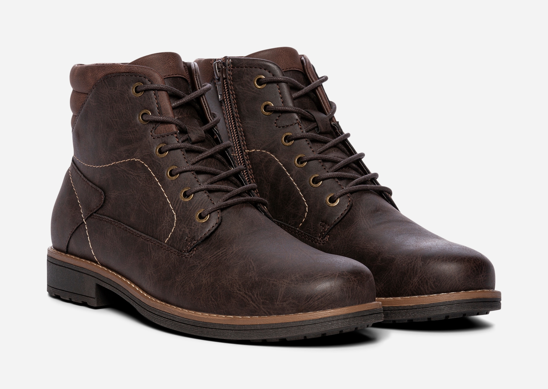 STEPSIDE, Varmforet skolett Brun