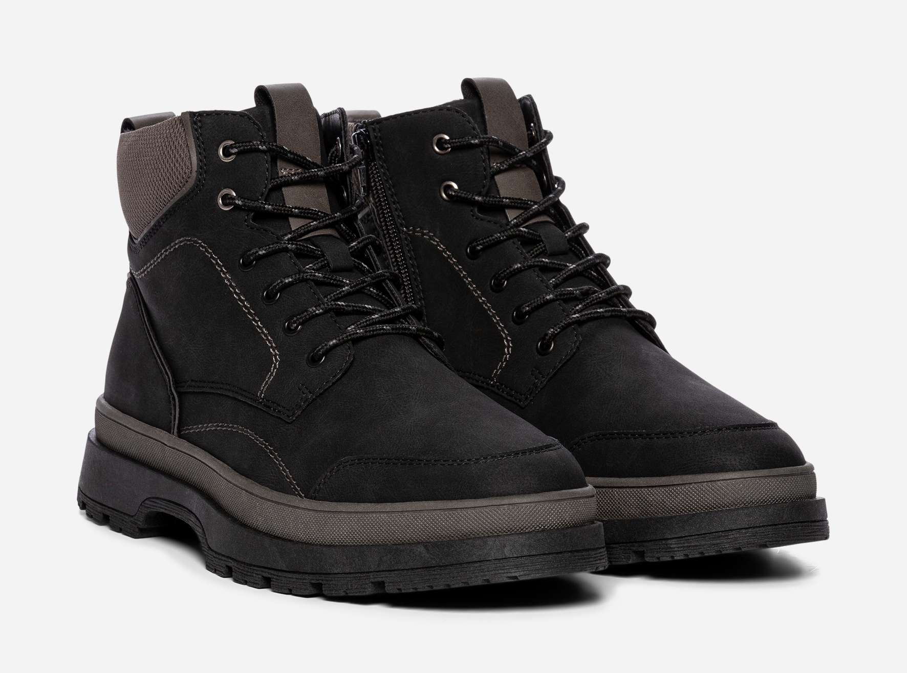 STEPSIDE, Varmforet skolett Sort