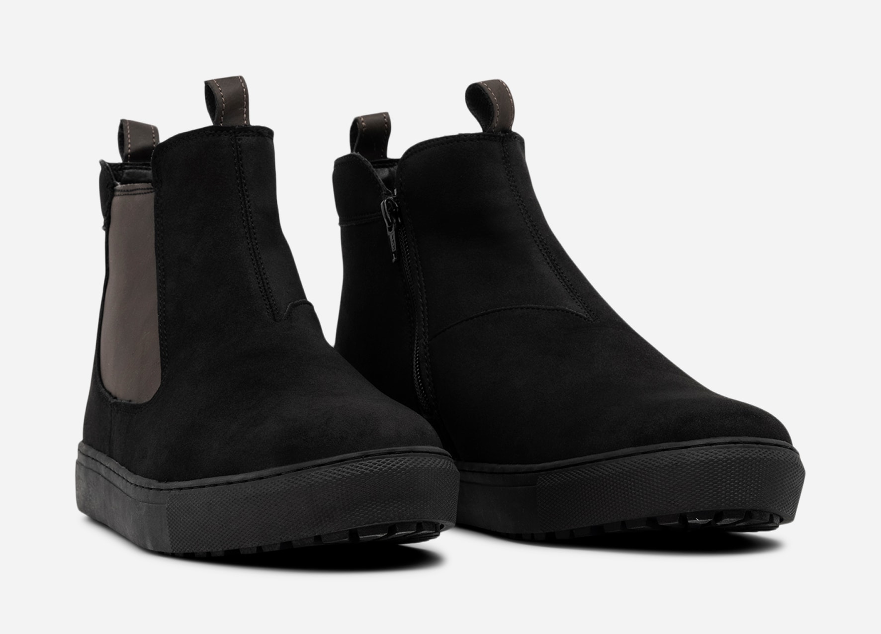 STEPSIDE, Varmforet boots Sort