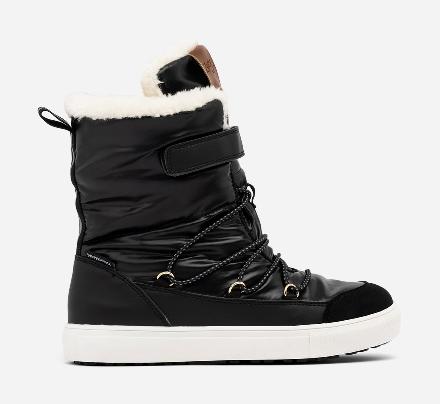 ZOEY, Varmforet skolett waterproof Sort