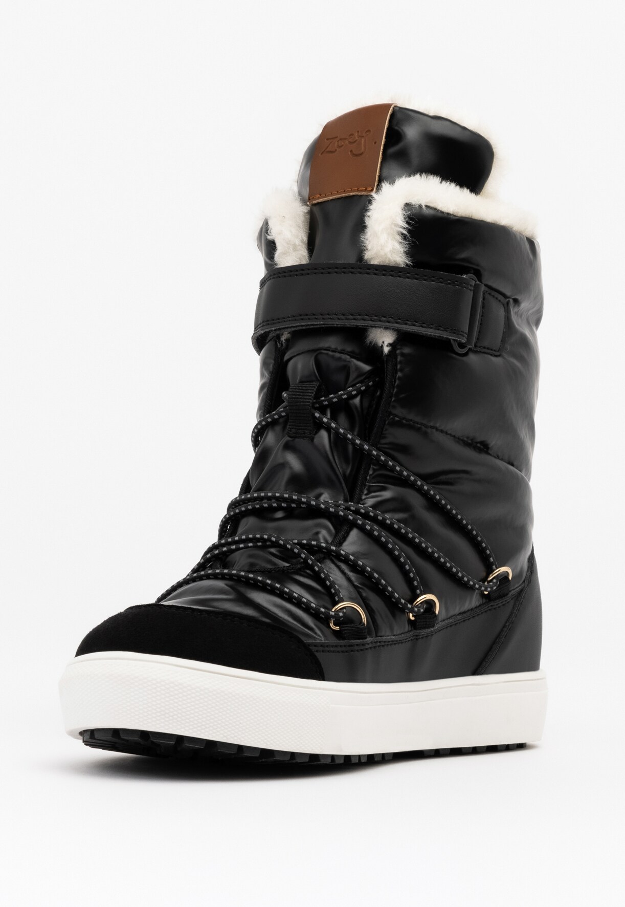ZOEY, Varmforet skolett waterproof Sort