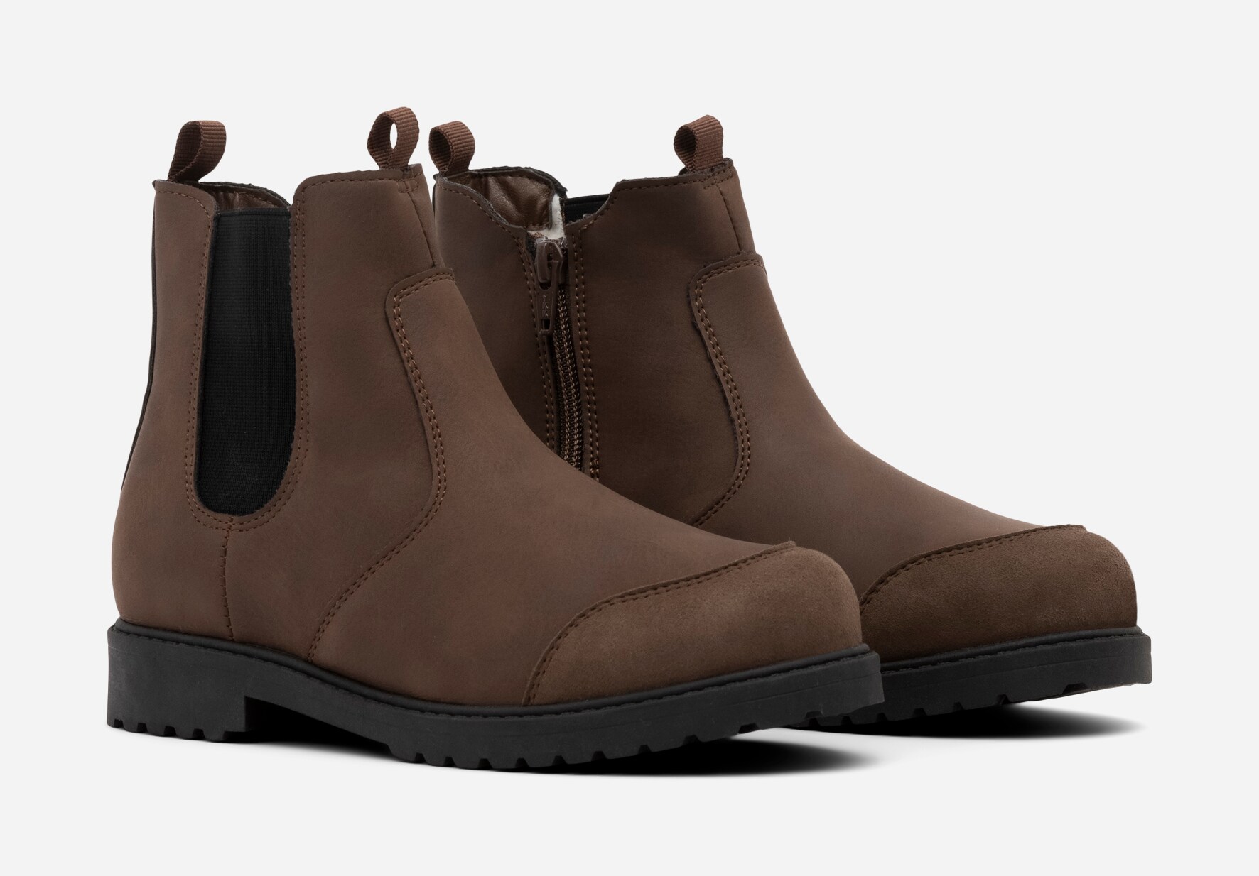 LEJON, Varmforet boots Brun
