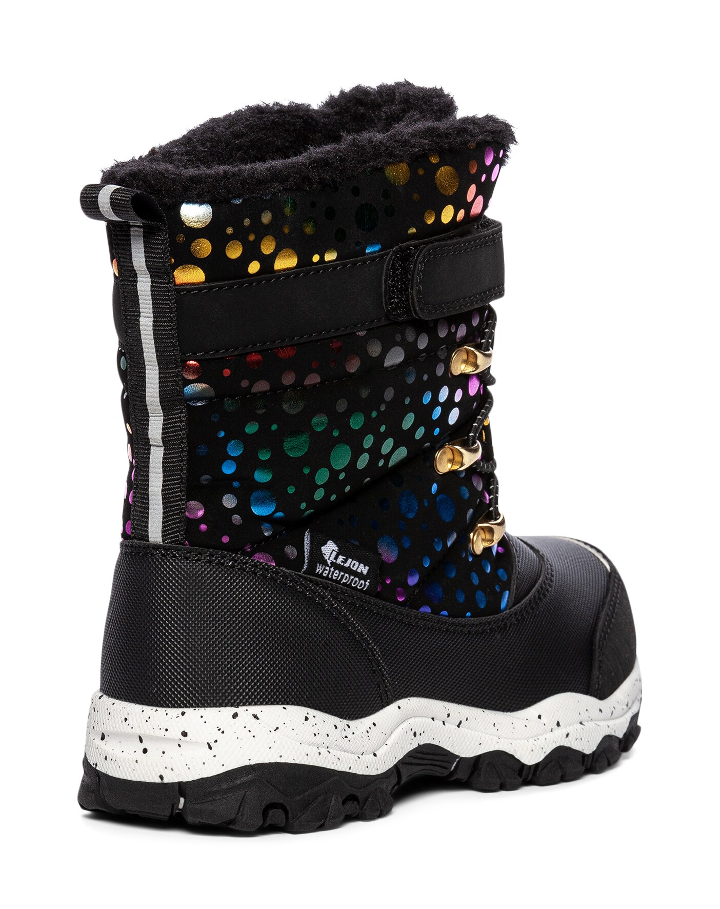 LEJON, Varmforet skolett waterproof Sort