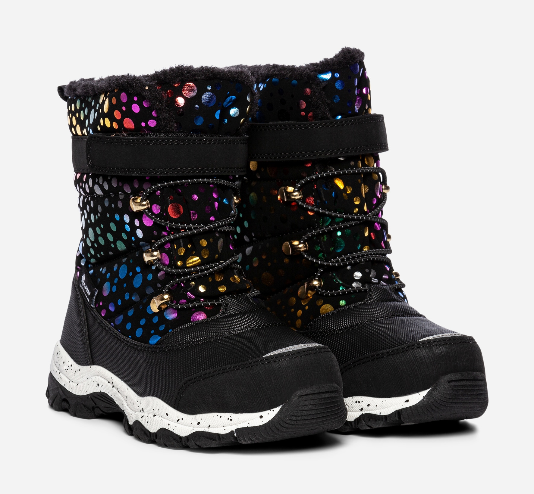 LEJON, Varmforet skolett waterproof Sort