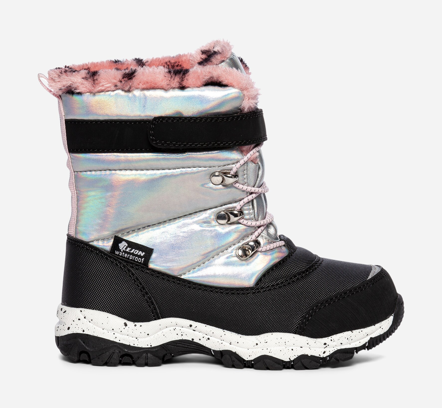 LEJON, Varmforede skoletter waterproof Metall