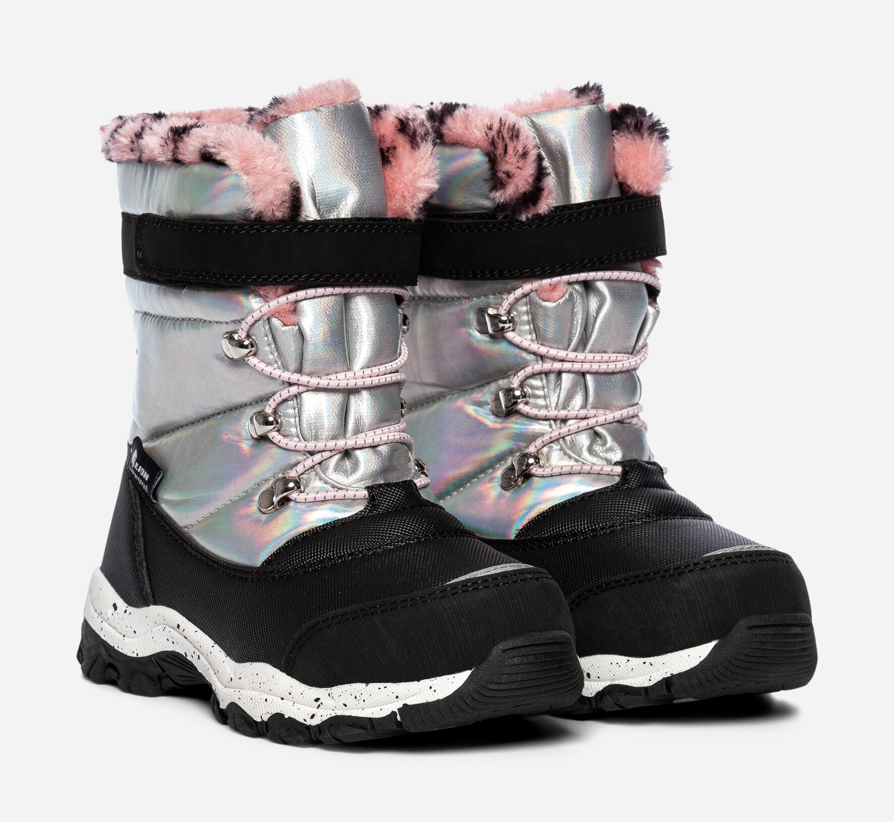 LEJON, Varmforede skoletter waterproof Metall