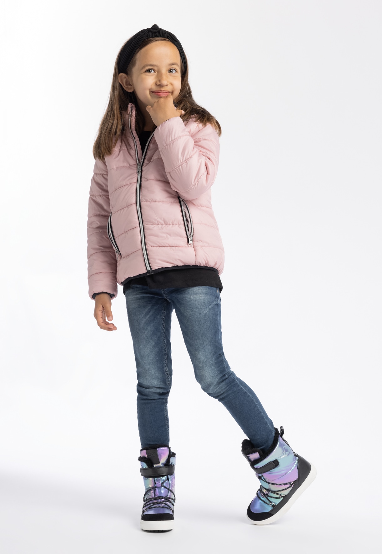 ZOEY, Varmforet skolett waterproof Lilla