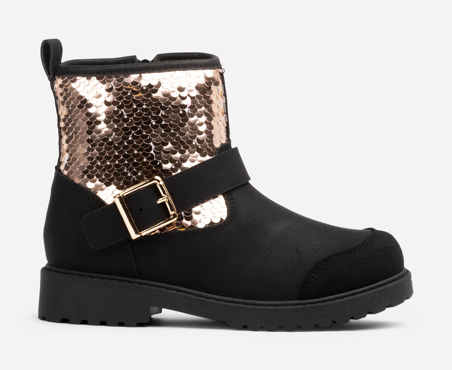 ZOEY, Boots med glidelås Sort