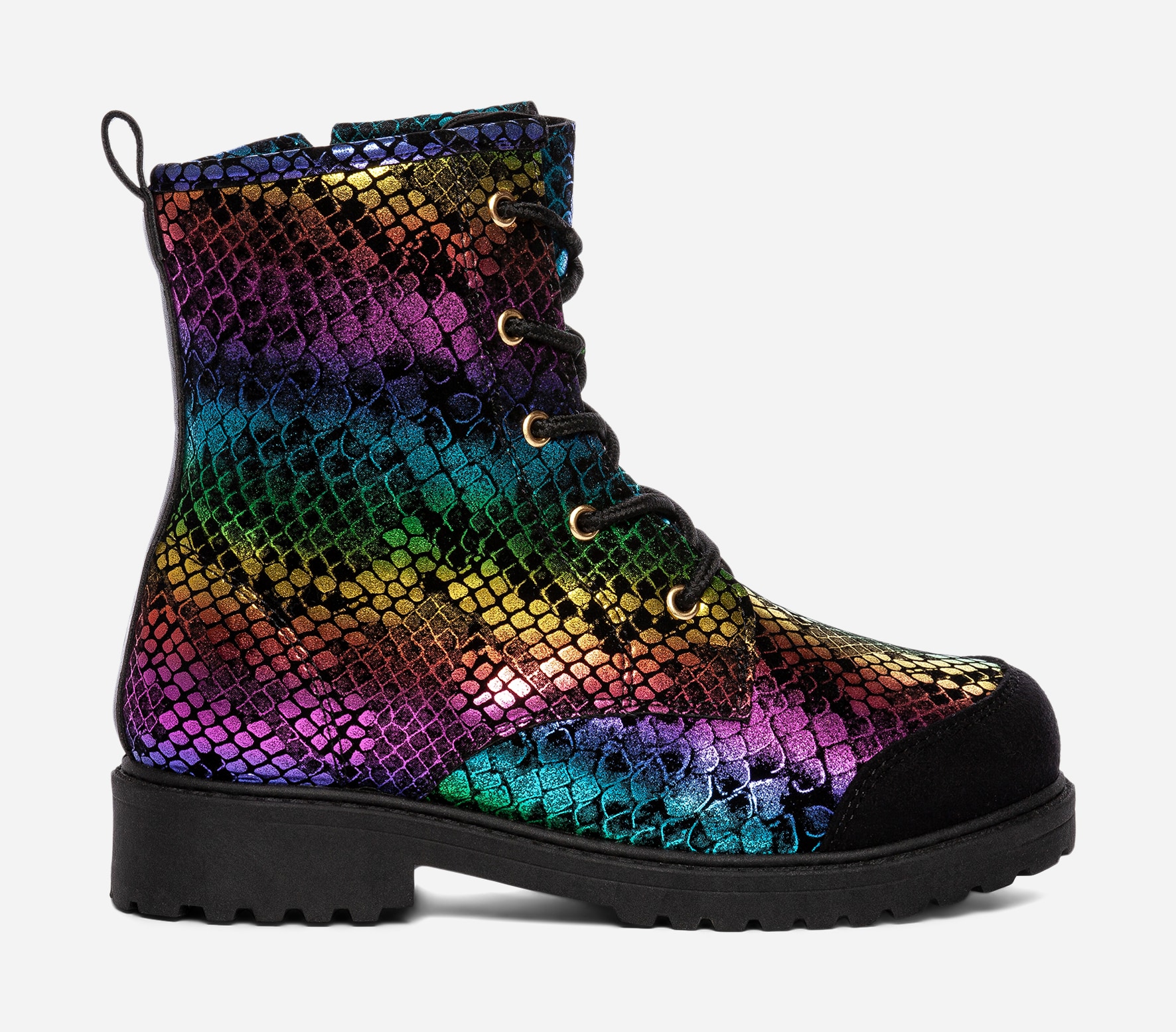 ZOEY, Varmforet skolett med glidelås Flerfarget