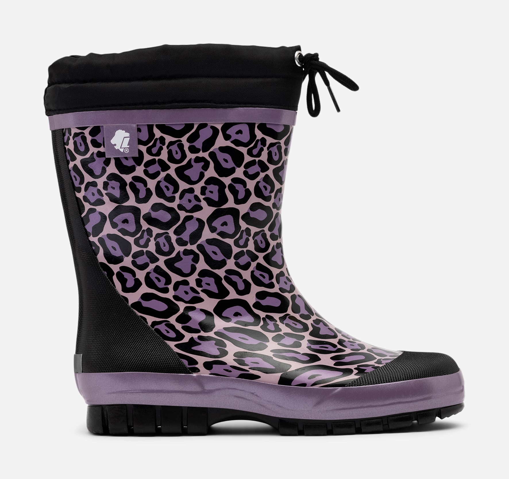LEJON, Varmforet gummistøvel Lilla