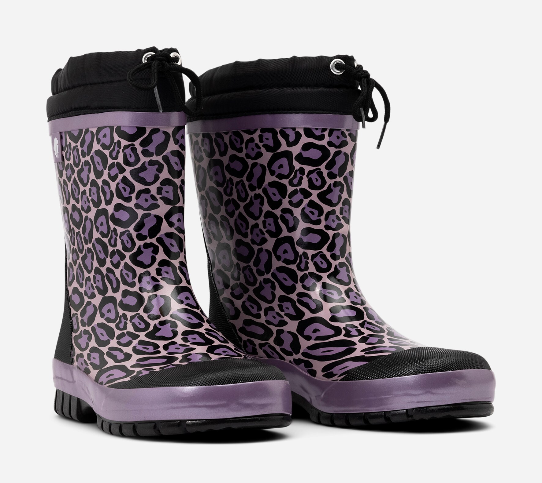 LEJON, Varmforet gummistøvel Lilla