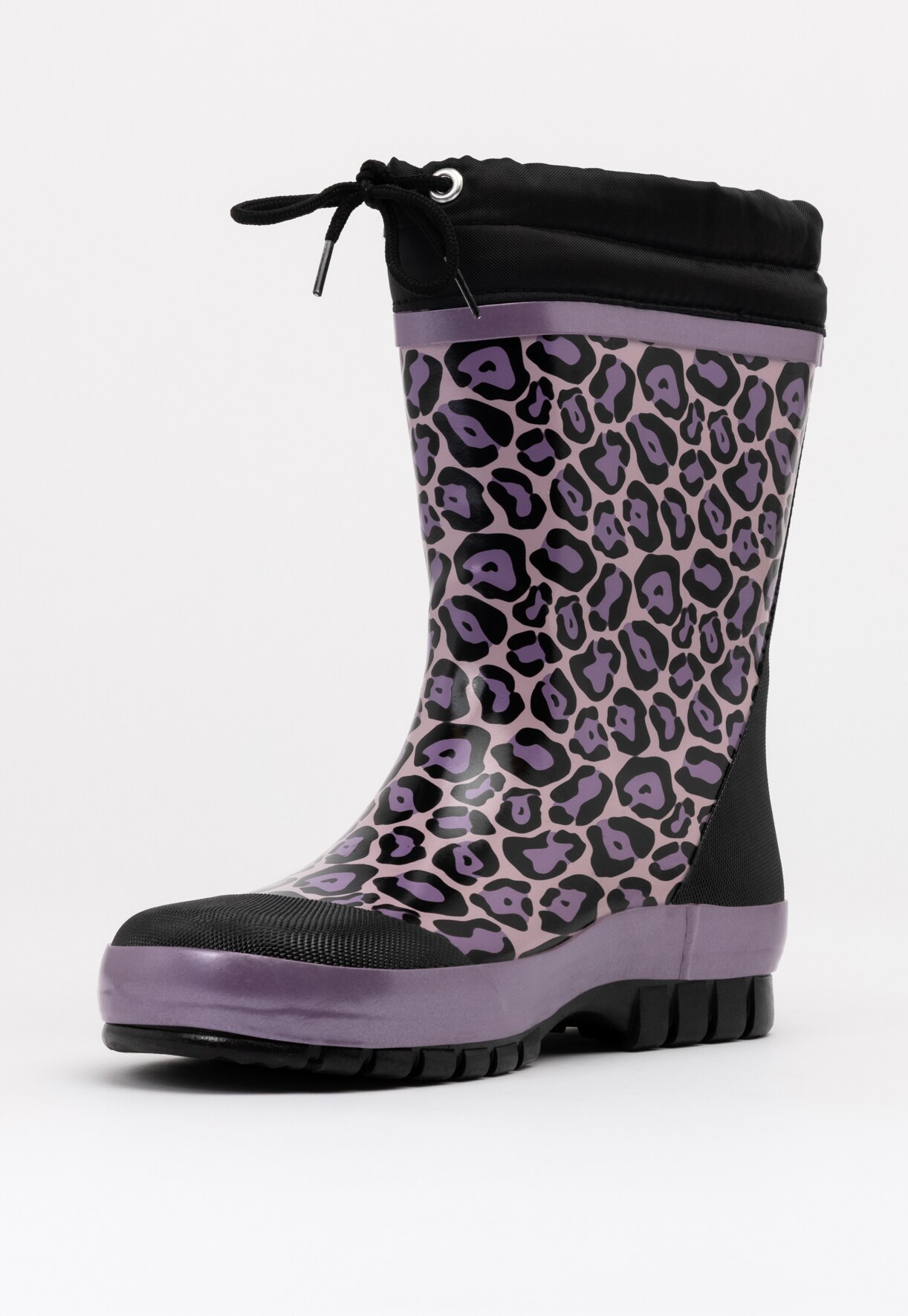 LEJON, Varmforet gummistøvel Lilla