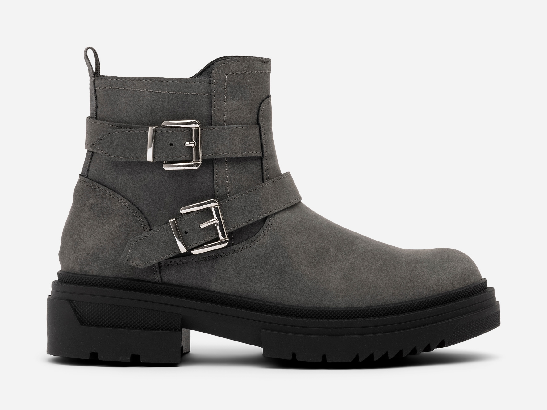 ALLEY, Varmforet boots Grå