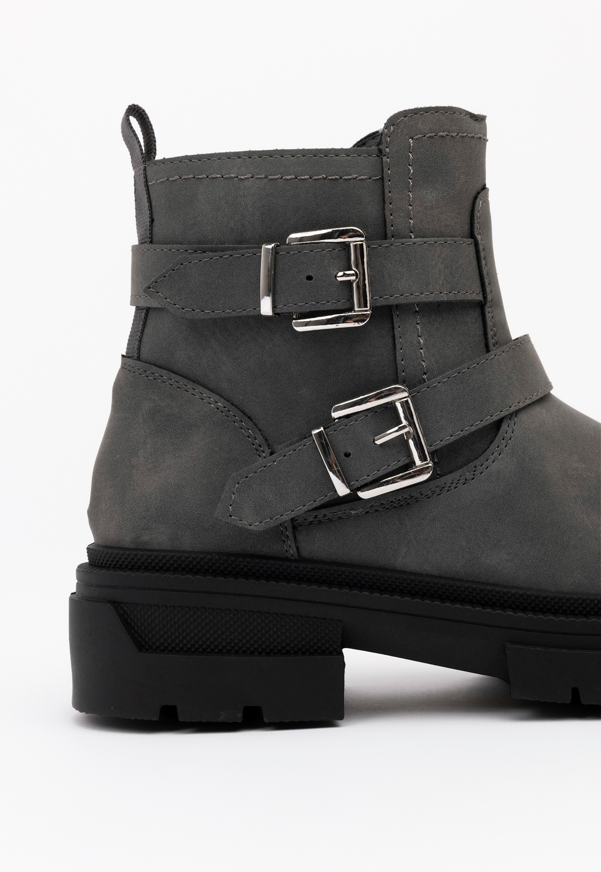 ALLEY, Varmforet boots Grå