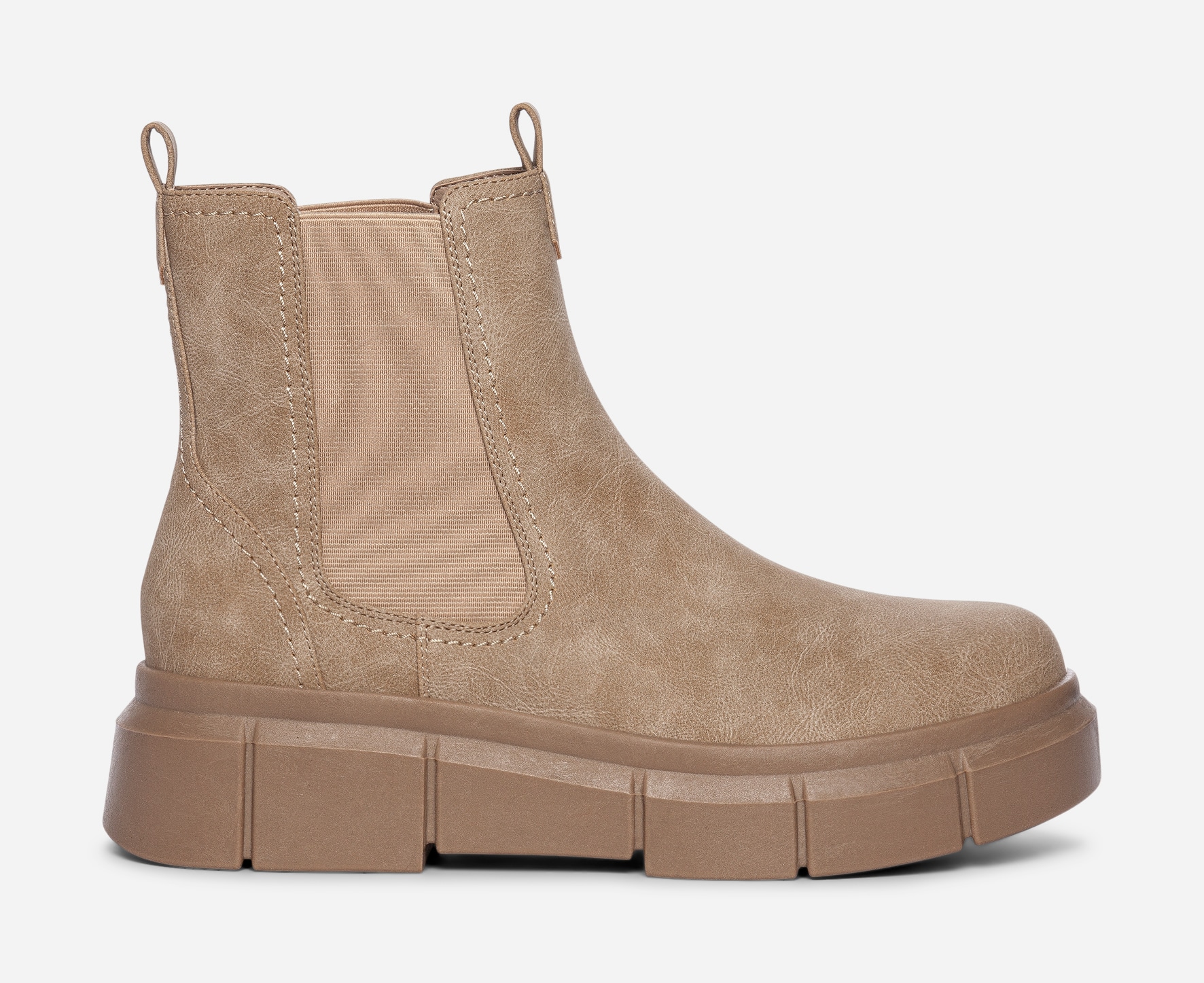ALLEY, Chelseaboots Beige