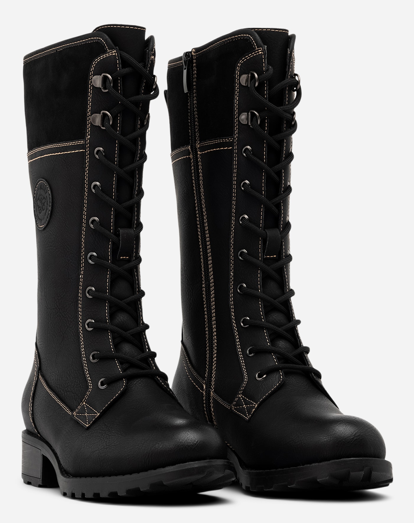 ALLEY, Varmforet støvlett Sort