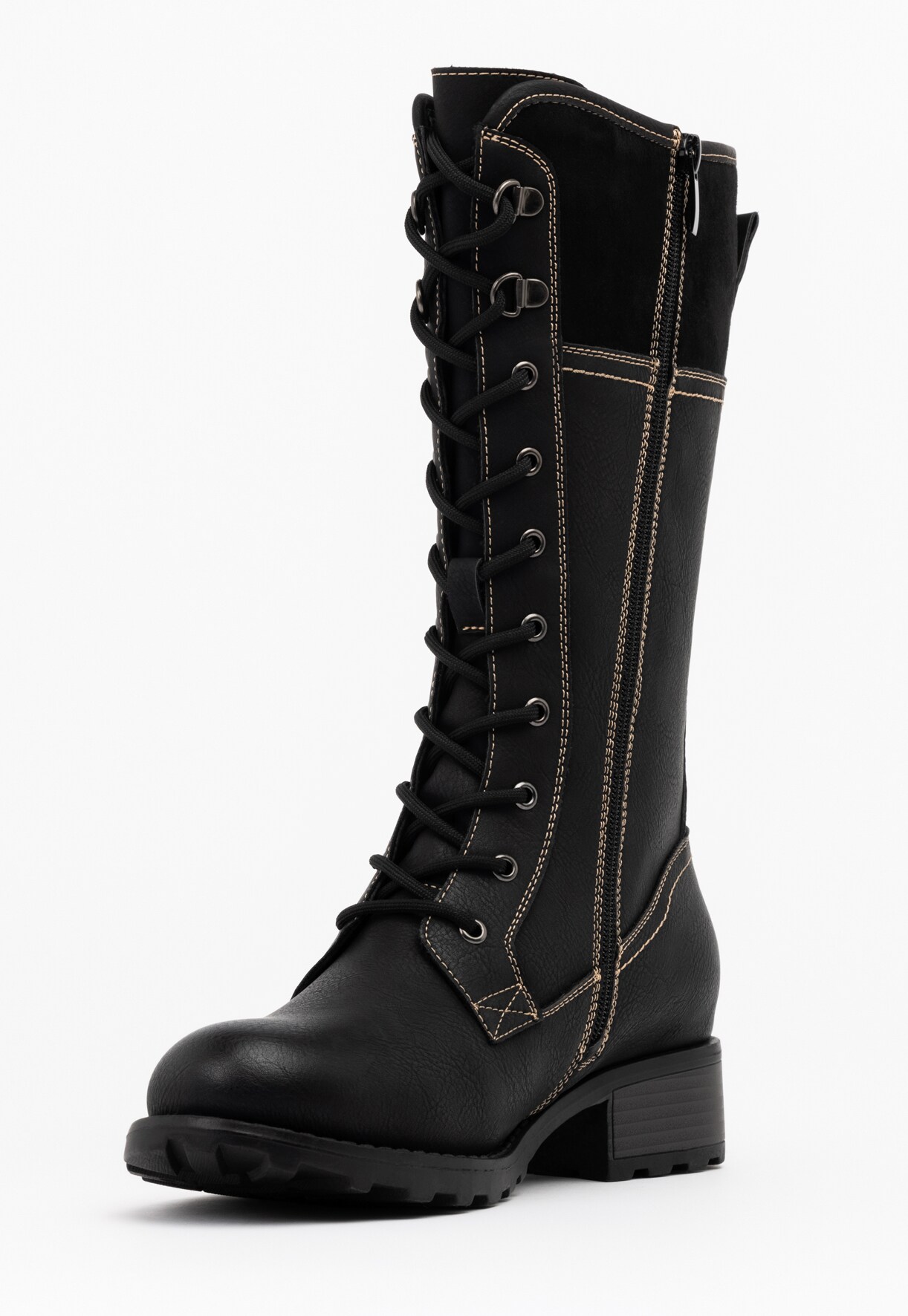 ALLEY, Varmforet støvlett Sort