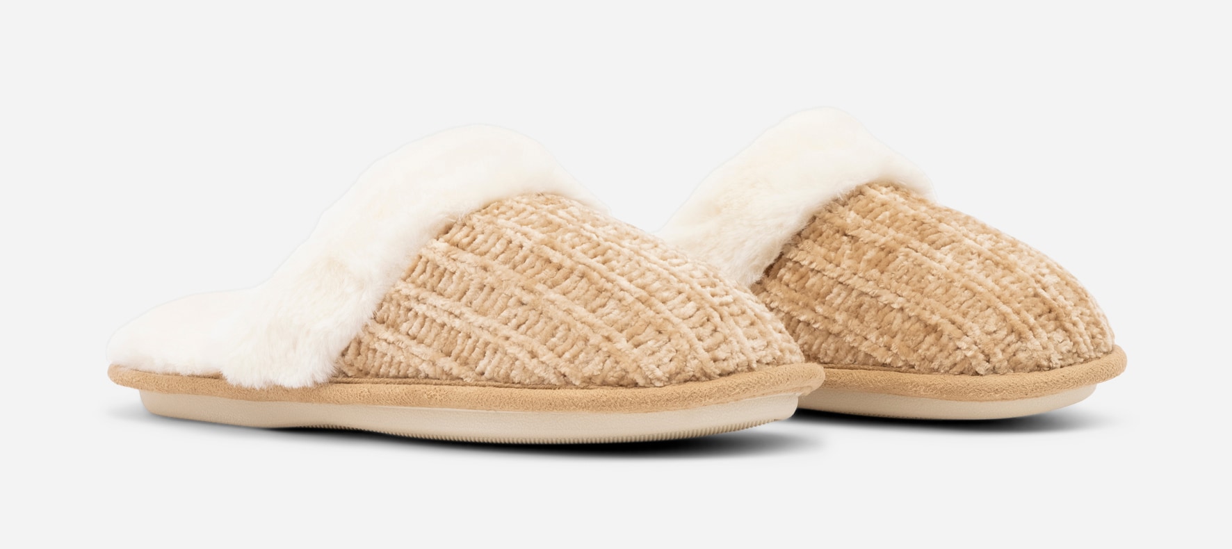 ALLEY, Tøfler Beige